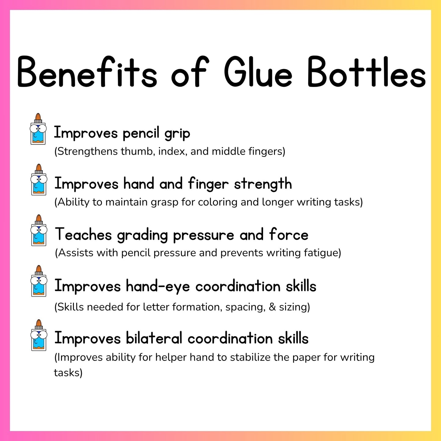 Alphabet Grip and Glue Worksheets