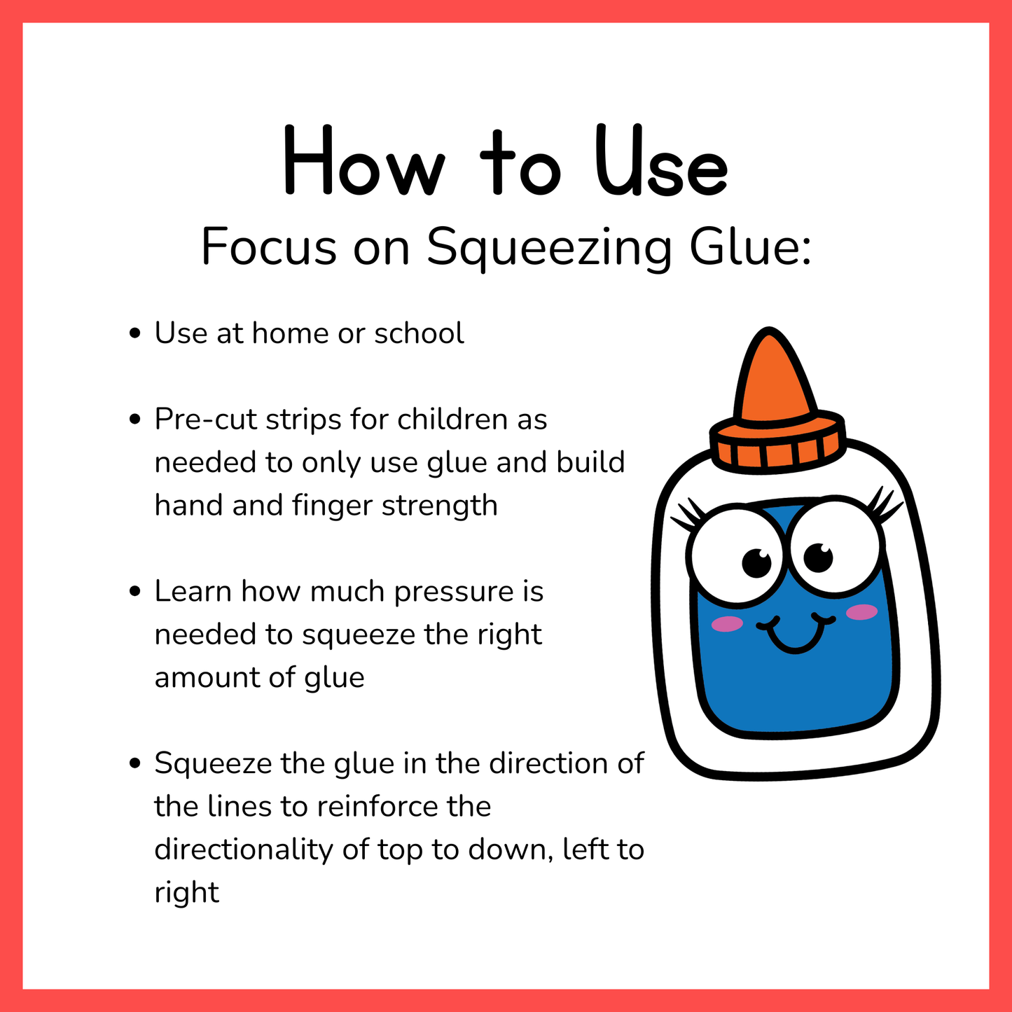 Christmas Grip and Glue Worksheets