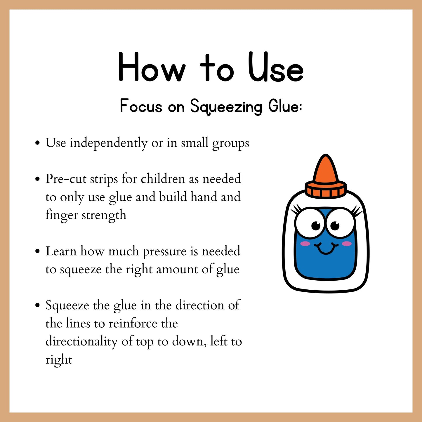 Thanksgiving Grip and Glue Worksheets