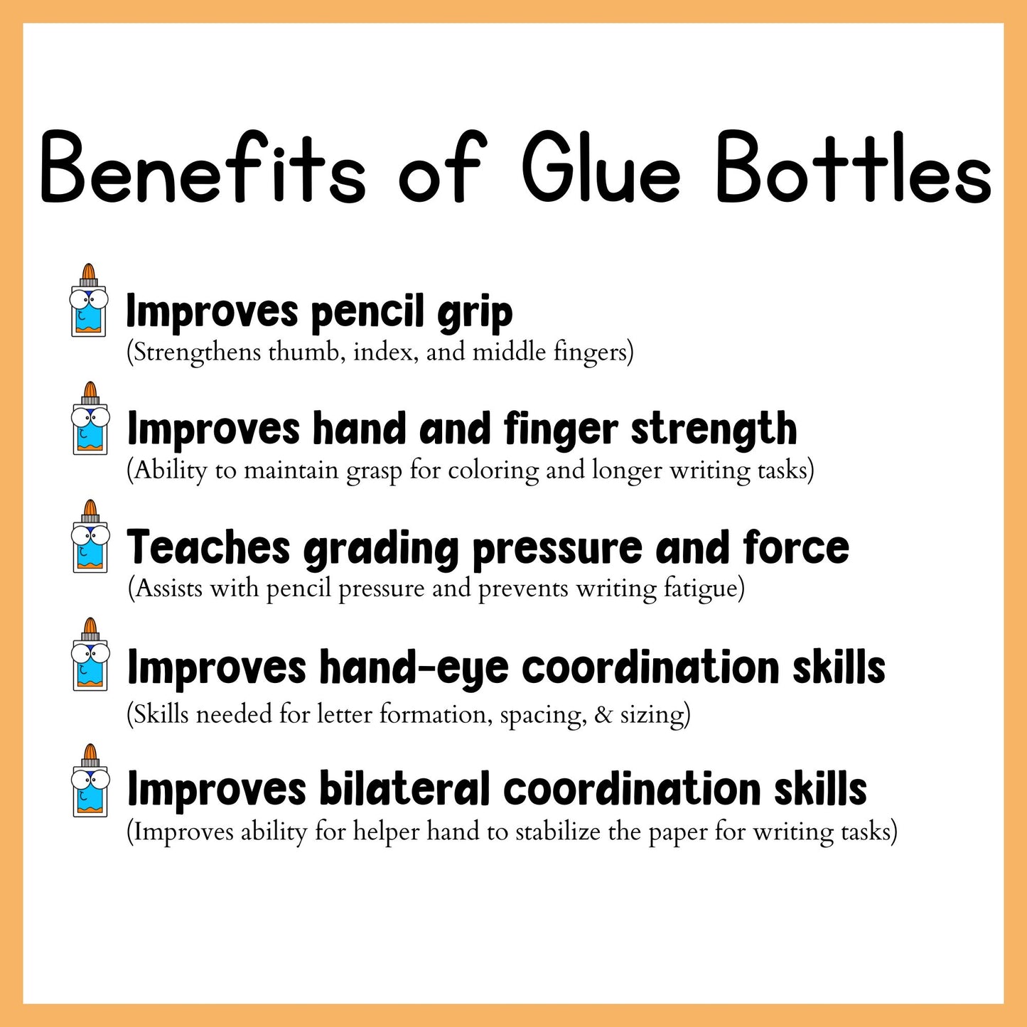 Fall Grip and Glue Worksheets