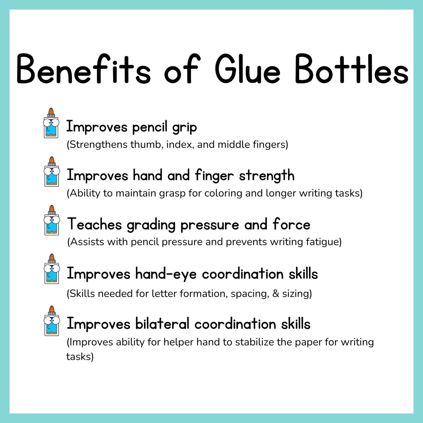 Ocean Animals Grip and Glue Worksheets