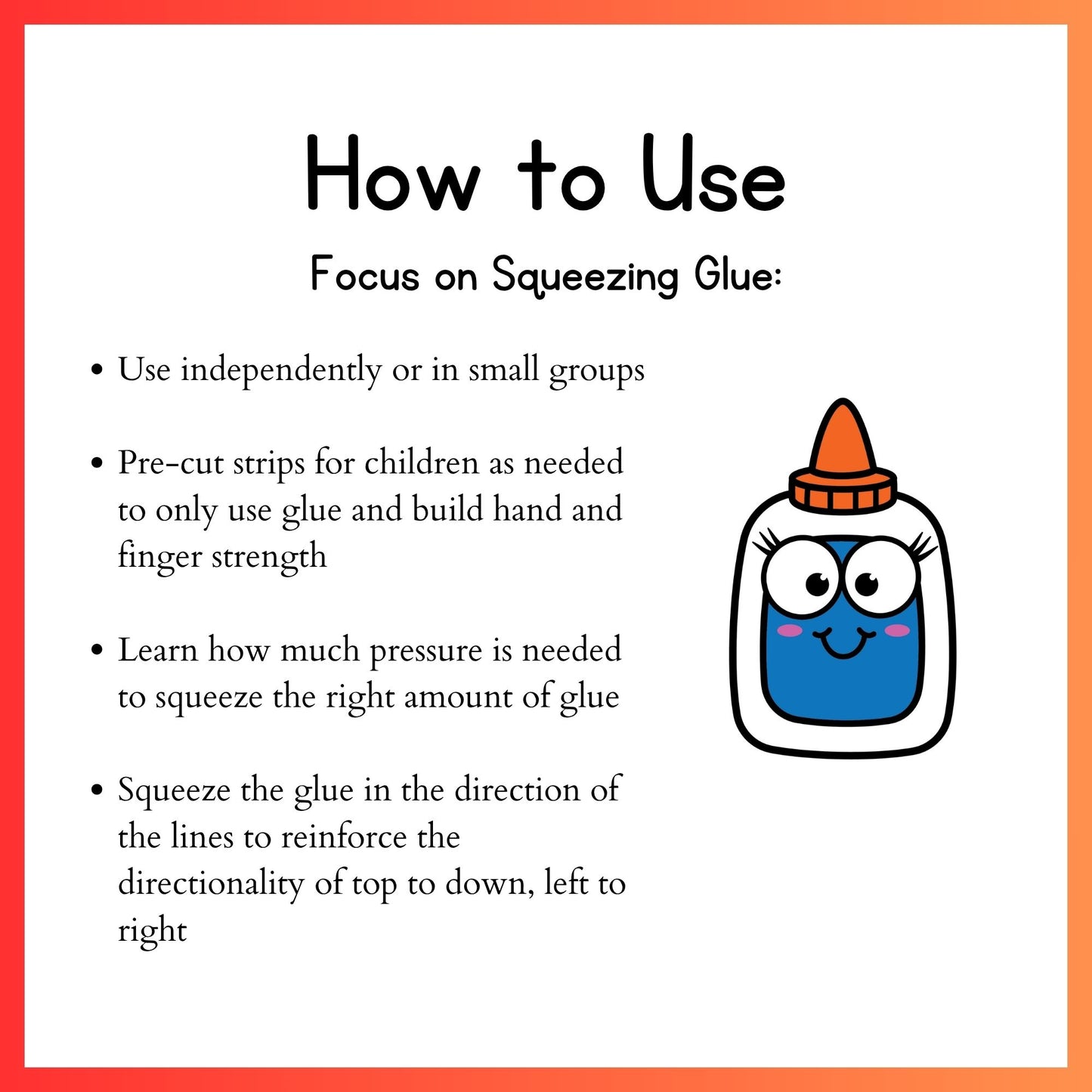 Farm Animals Grip and Glue Worksheets