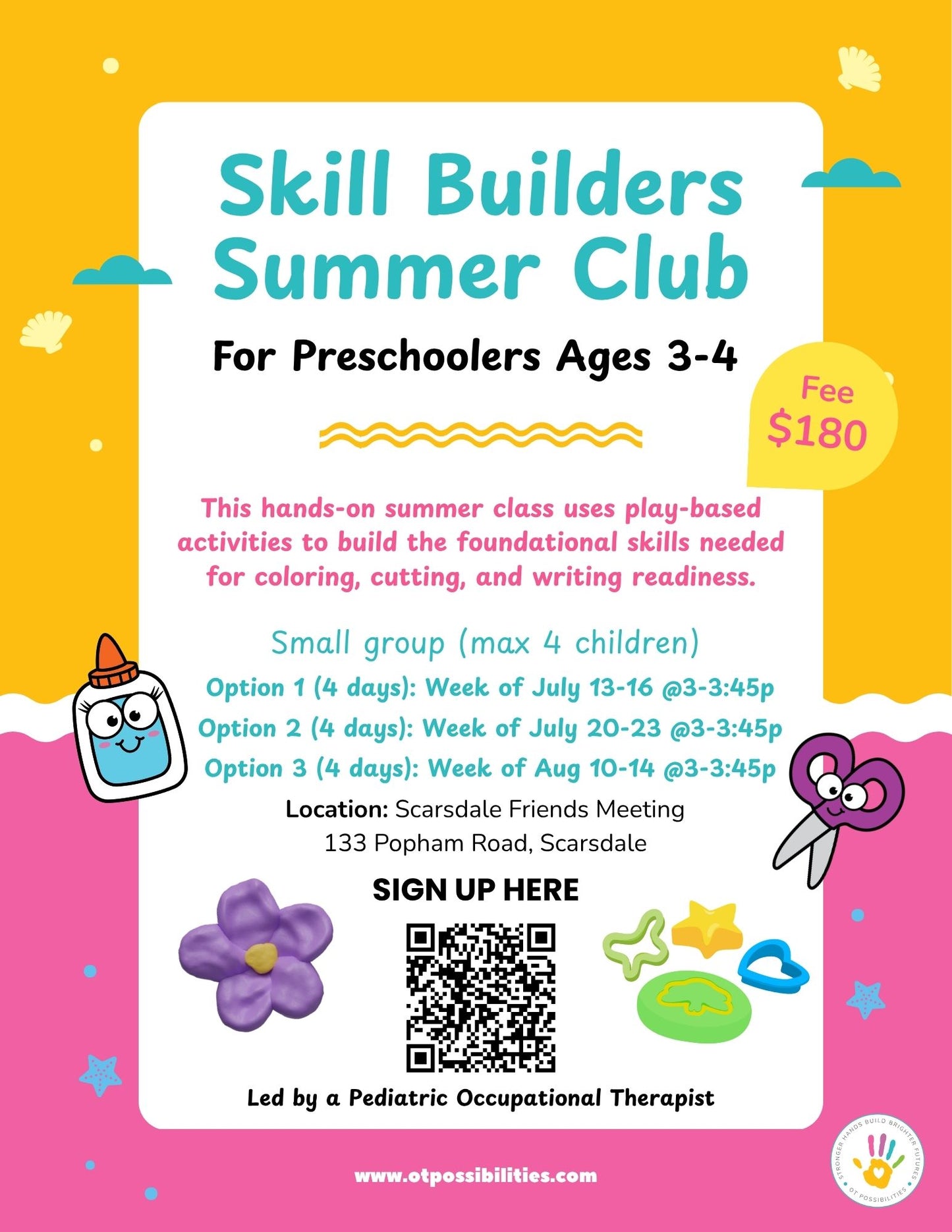 Skill Builders Summer Club July 13-16