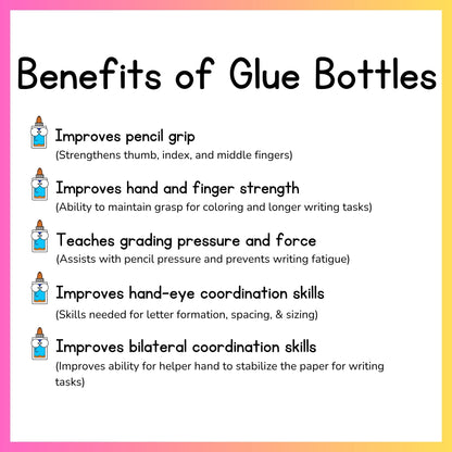 Alphabet Grip and Glue Worksheets