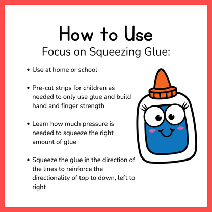 Christmas Grip and Glue Worksheets