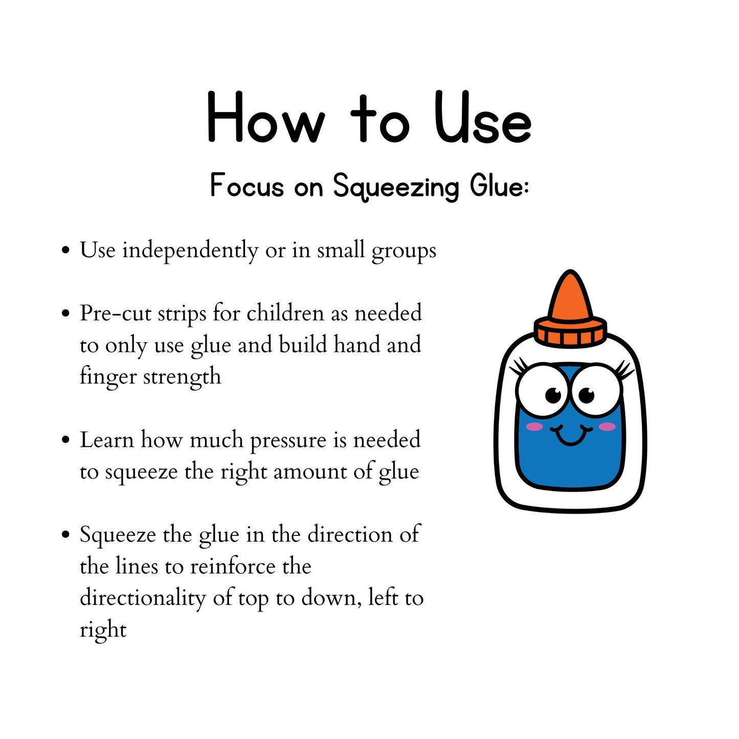 Thanksgiving Grip and Glue Worksheets