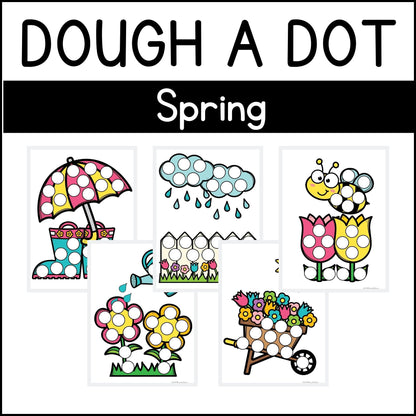 Spring Dough A Dot Printables