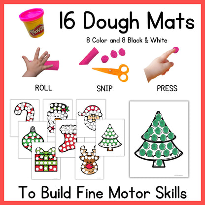 Christmas Dough A Dot Printables