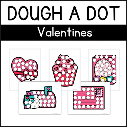 Valentines Dough A Dot Printables