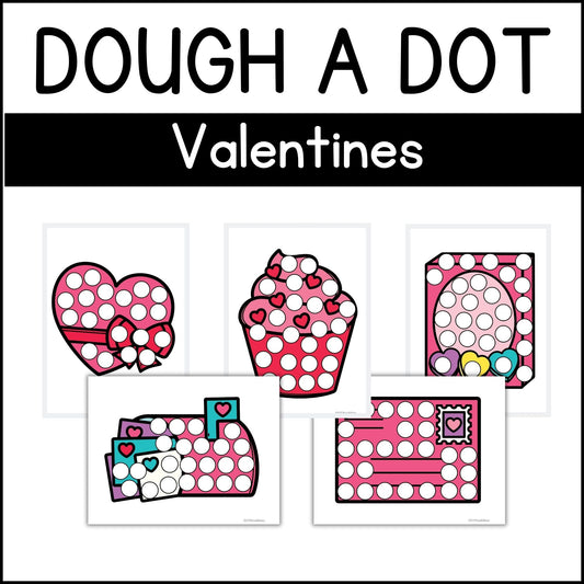 Valentines Dough A Dot Printables