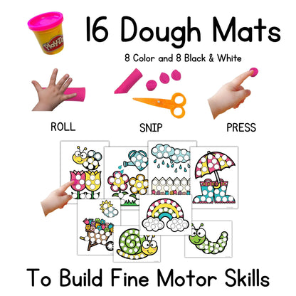 Spring Dough A Dot Printables