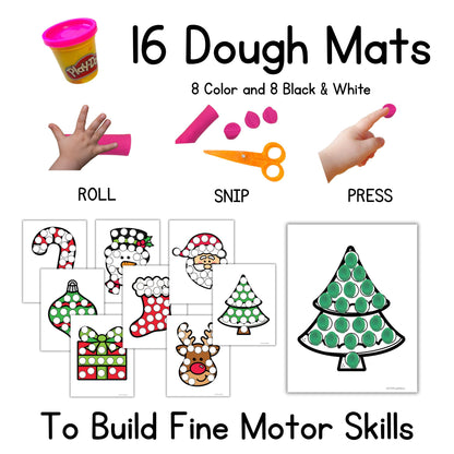 Christmas Dough A Dot Printables
