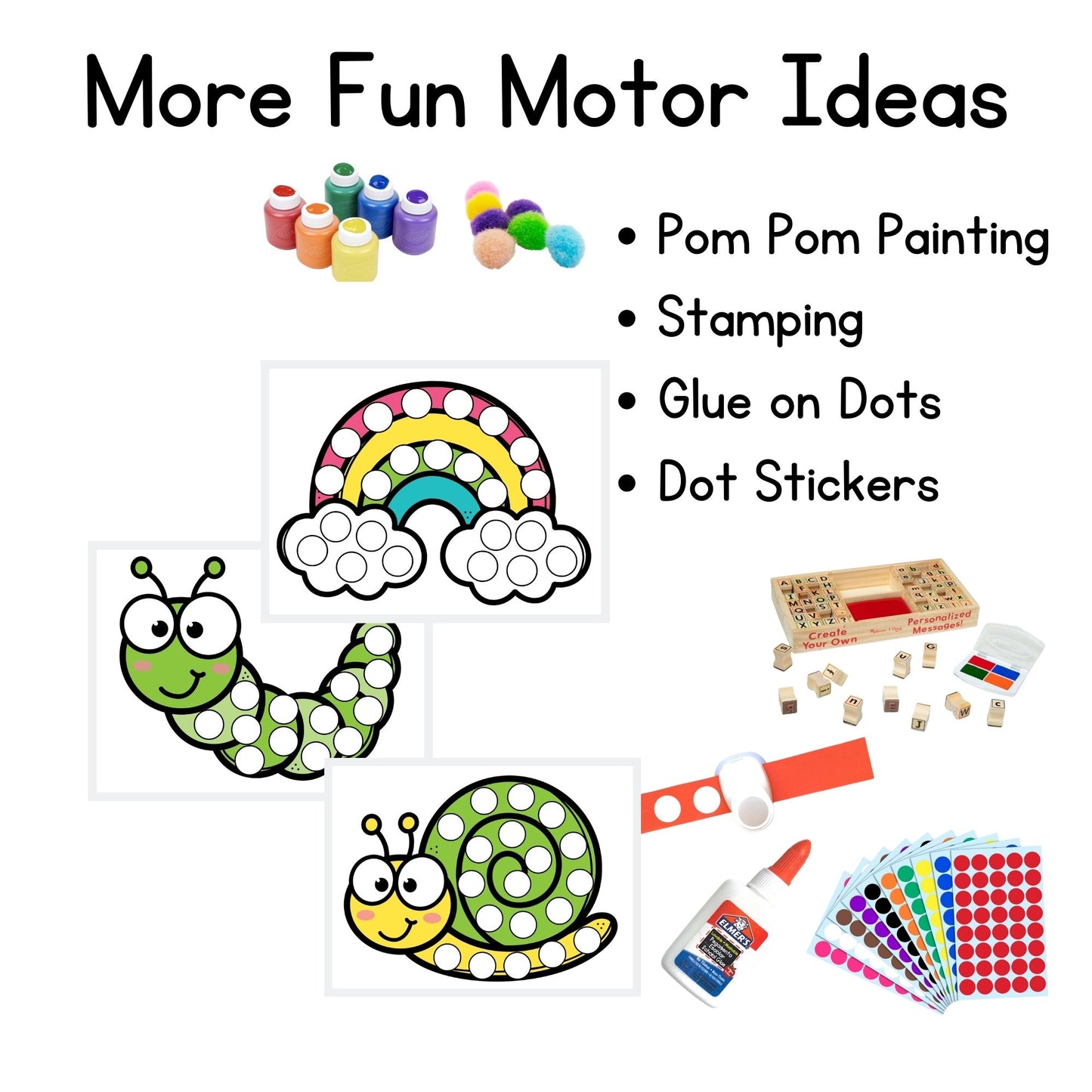 Spring Dough A Dot Printables