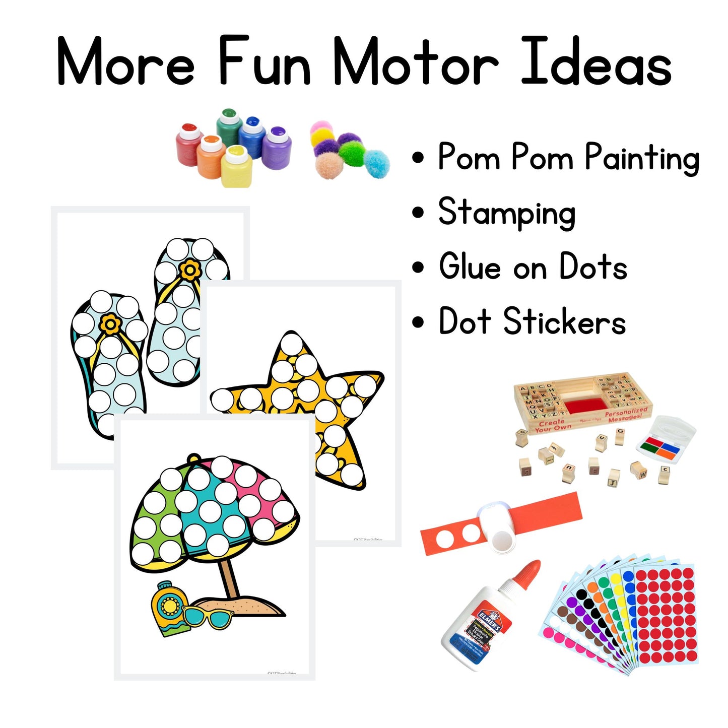 Summer Dough A Dot Printables