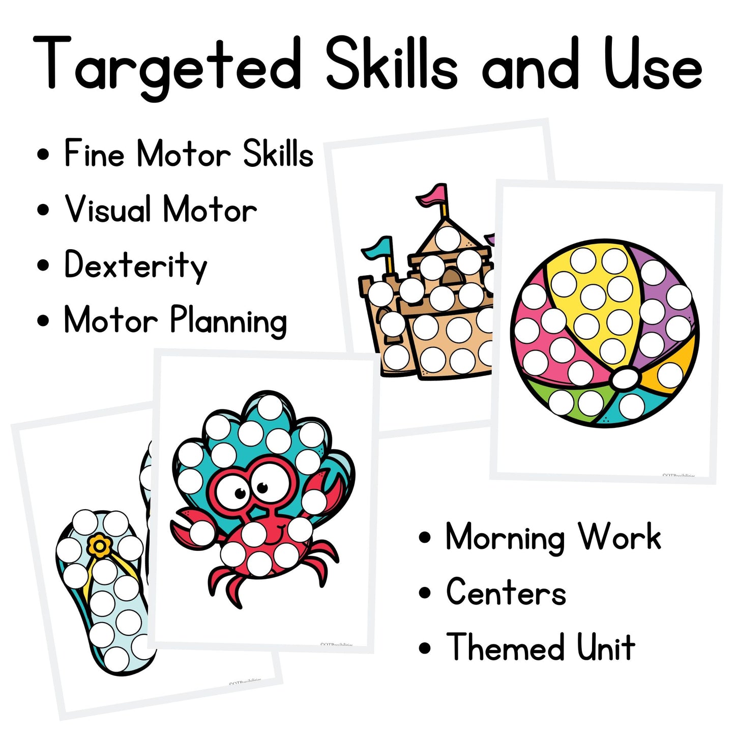 Summer Dough A Dot Printables