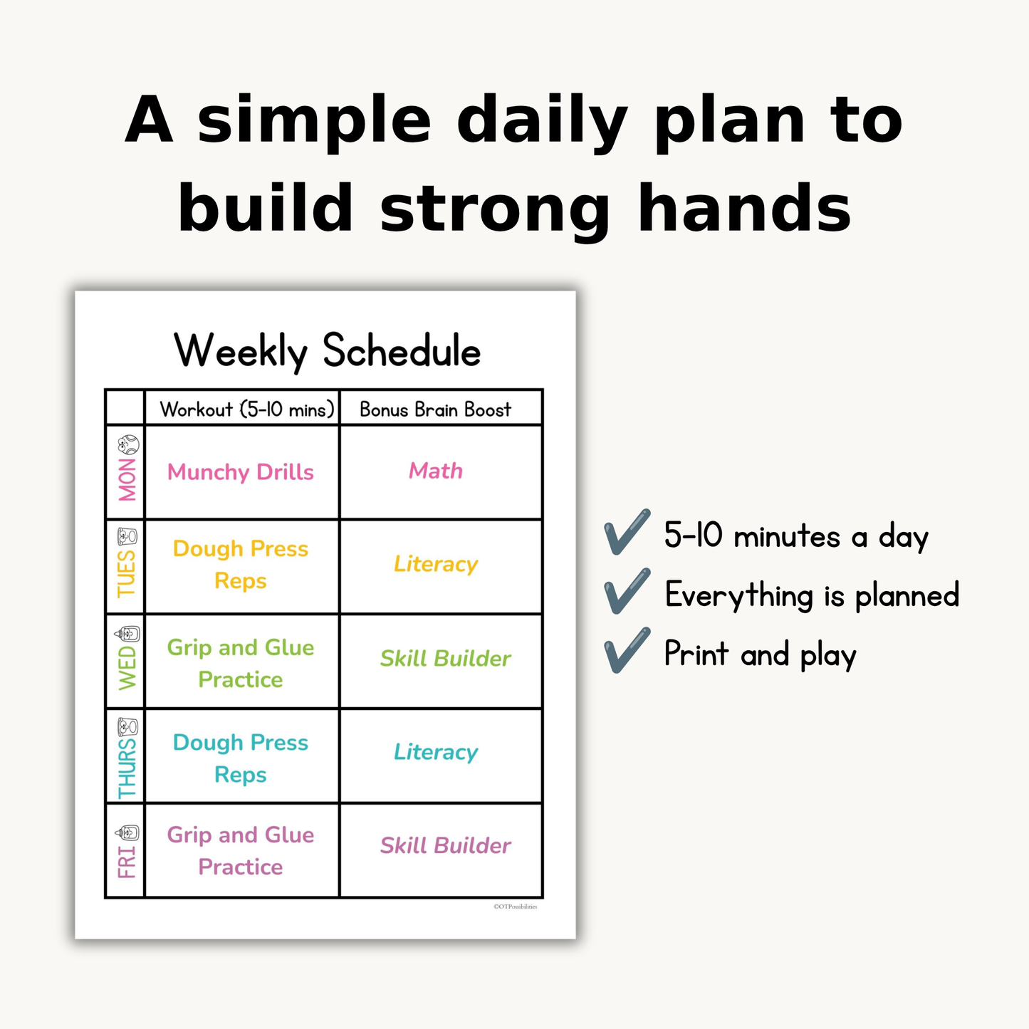 LITTLE HANDS WORKOUT CLUB