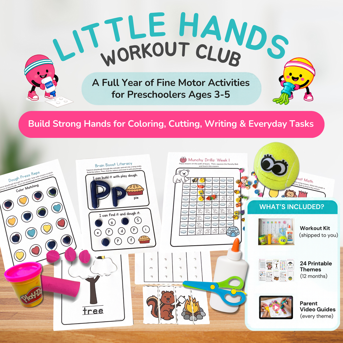 LITTLE HANDS WORKOUT CLUB - Full Year Program