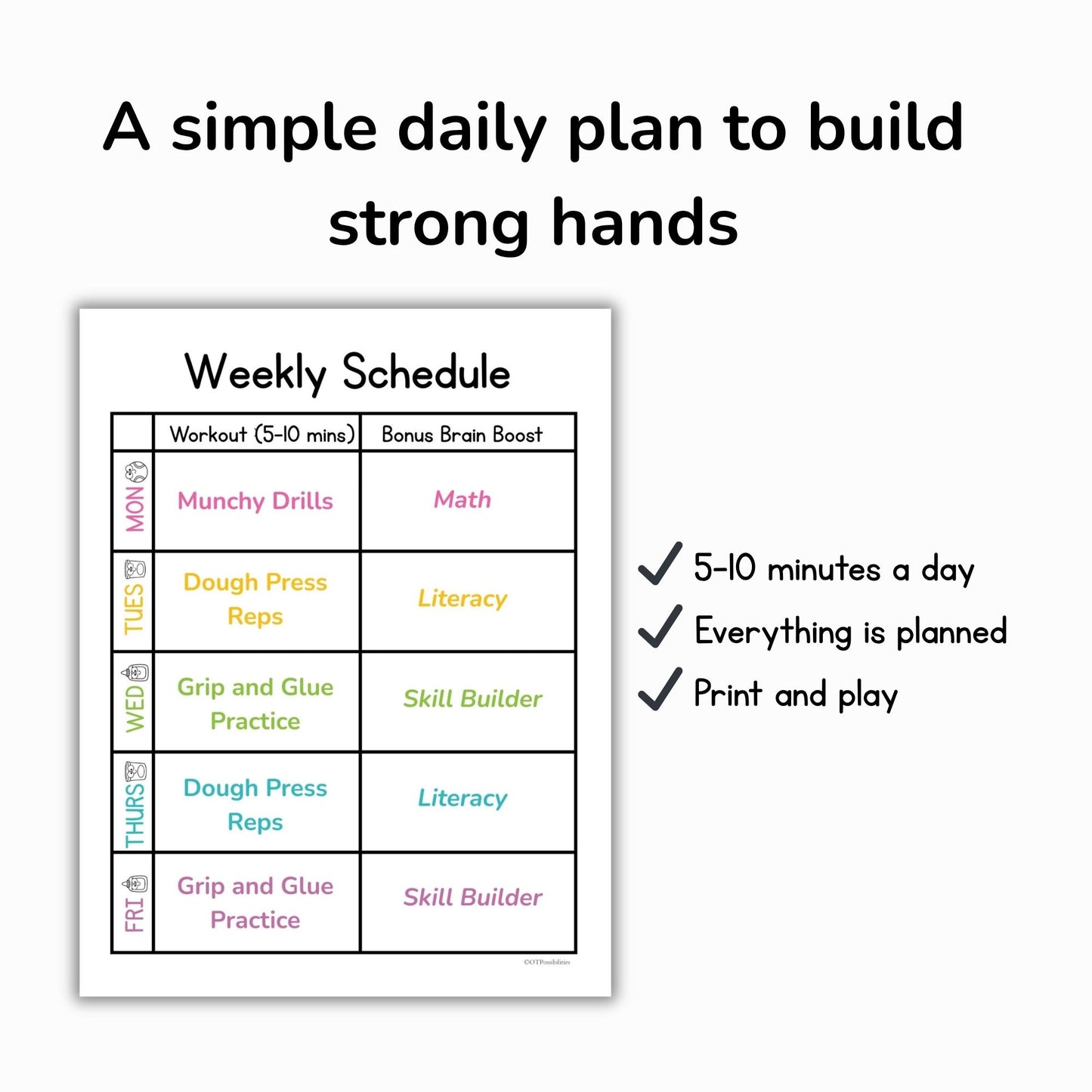 LITTLE HANDS WORKOUT CLUB