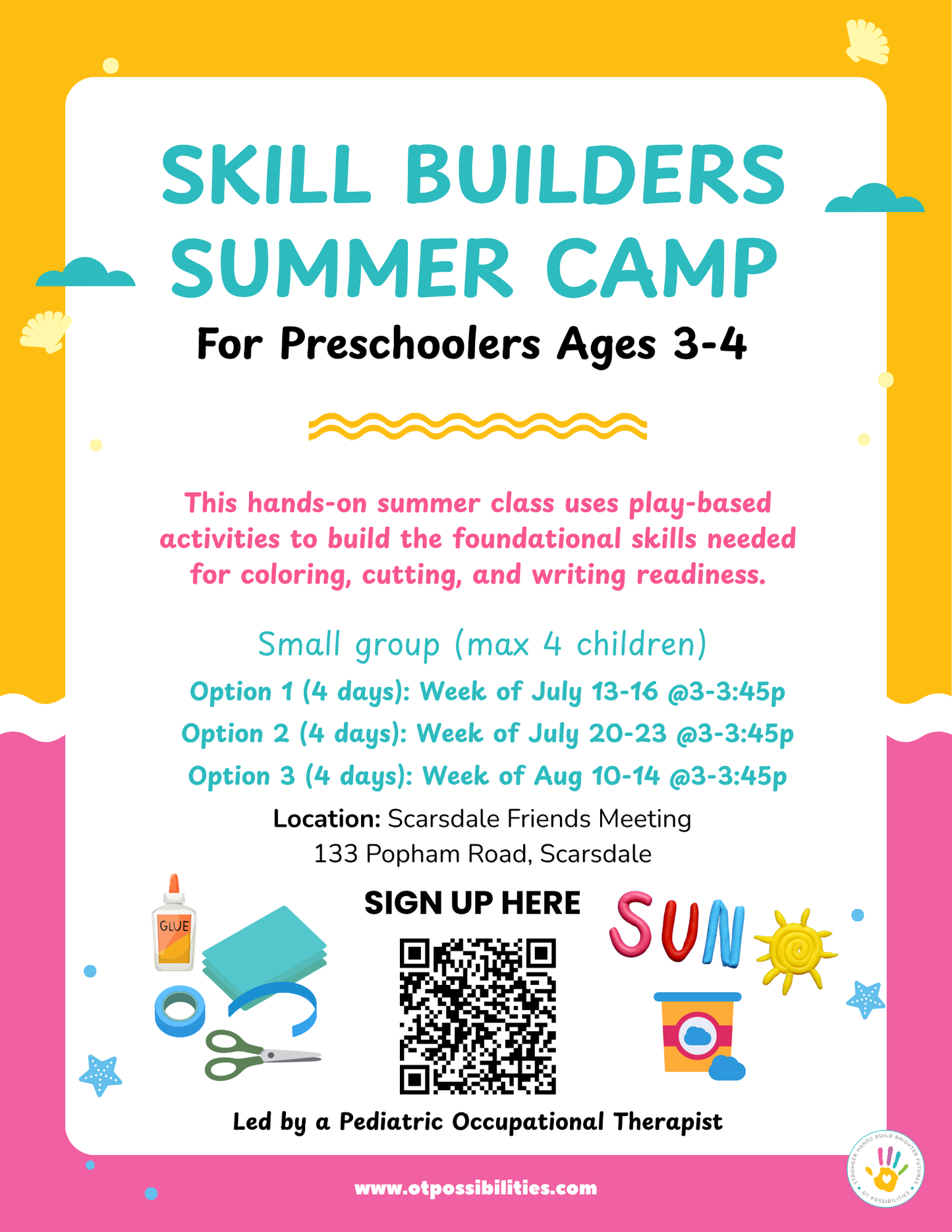 Skill Builders Summer Club Aug 10-14