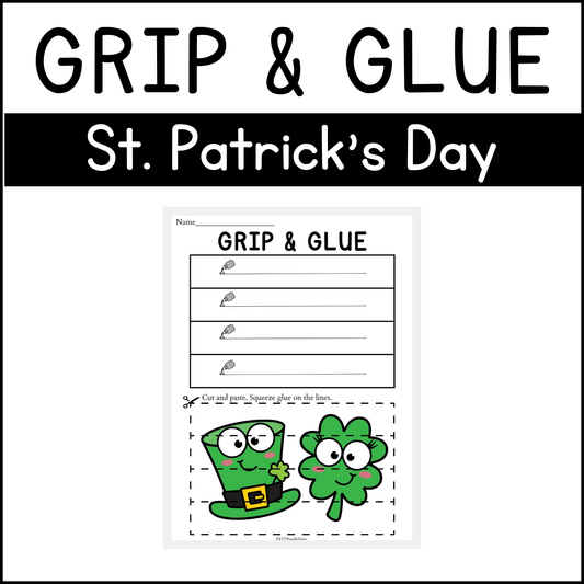 Free St. Patrick's Day Grip and Glue