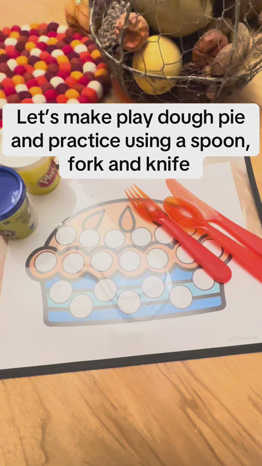 Thanksgiving Dough A Dot Printables